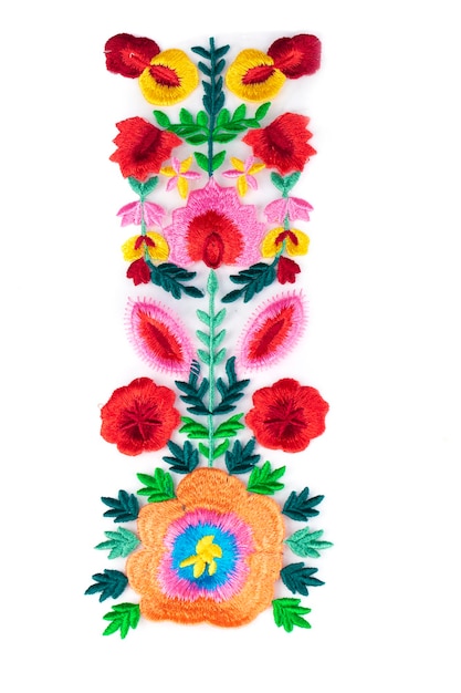 detal wzoru ludowego